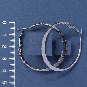Серьги-кольца 007-1393